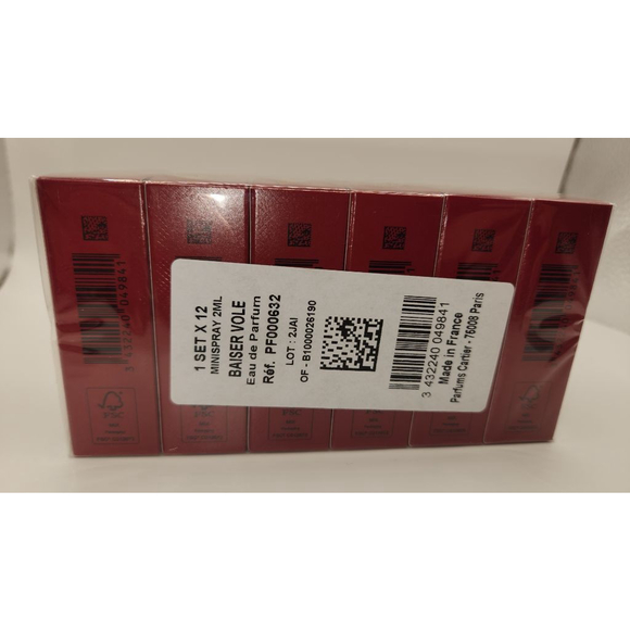 Cartier Baiser Vole Eau de Parfum Mini Sprays - Picture 3 of 3